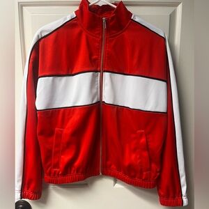 Red and White Jacket